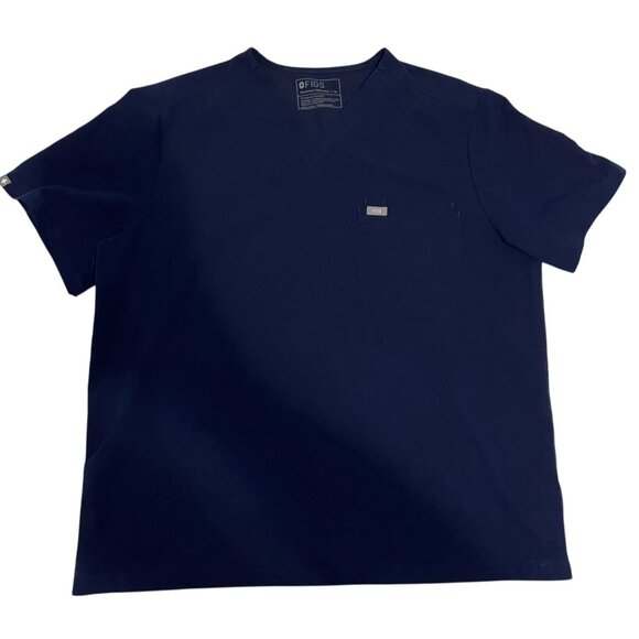 FIGS Technical Collection Tansen Mens Size XL Scrubs Navy Blue 2 piece set - Picture 5 of 7